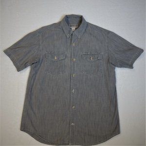 Duluth Trading Short Sleeve Button Down Medium